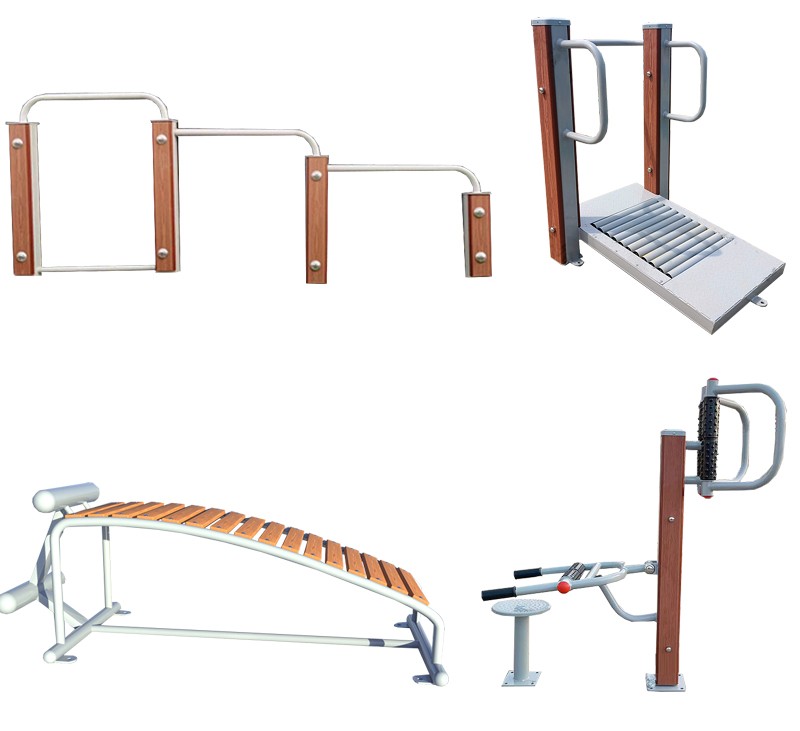 Wholesale high quality Steel half pack double air walker in park/gym steel outdoor fitness equipment exercise