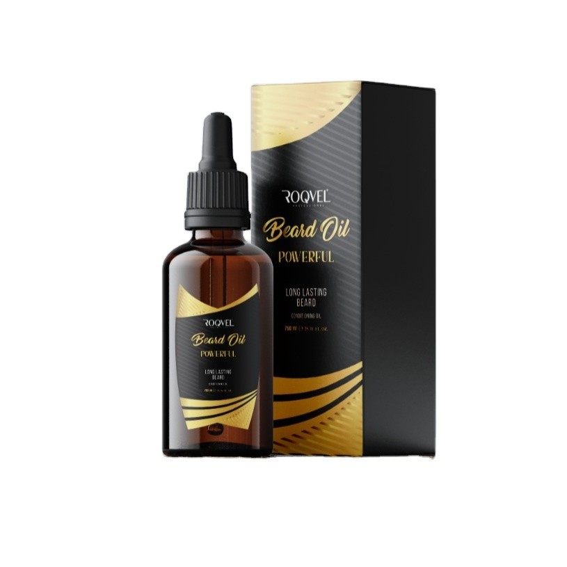 MEN'S GROOMING BEARD OIL ROQVEL PROFESSIONAL SKIN CARE PRODUCTS BARBER'S BEARD AND MOUSTACHE CARE